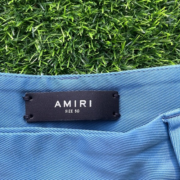 AMIRI Straight Leg Mens Luxury Designer Trousers size IT 50=US SIZE 34 - Picture 8 of 14